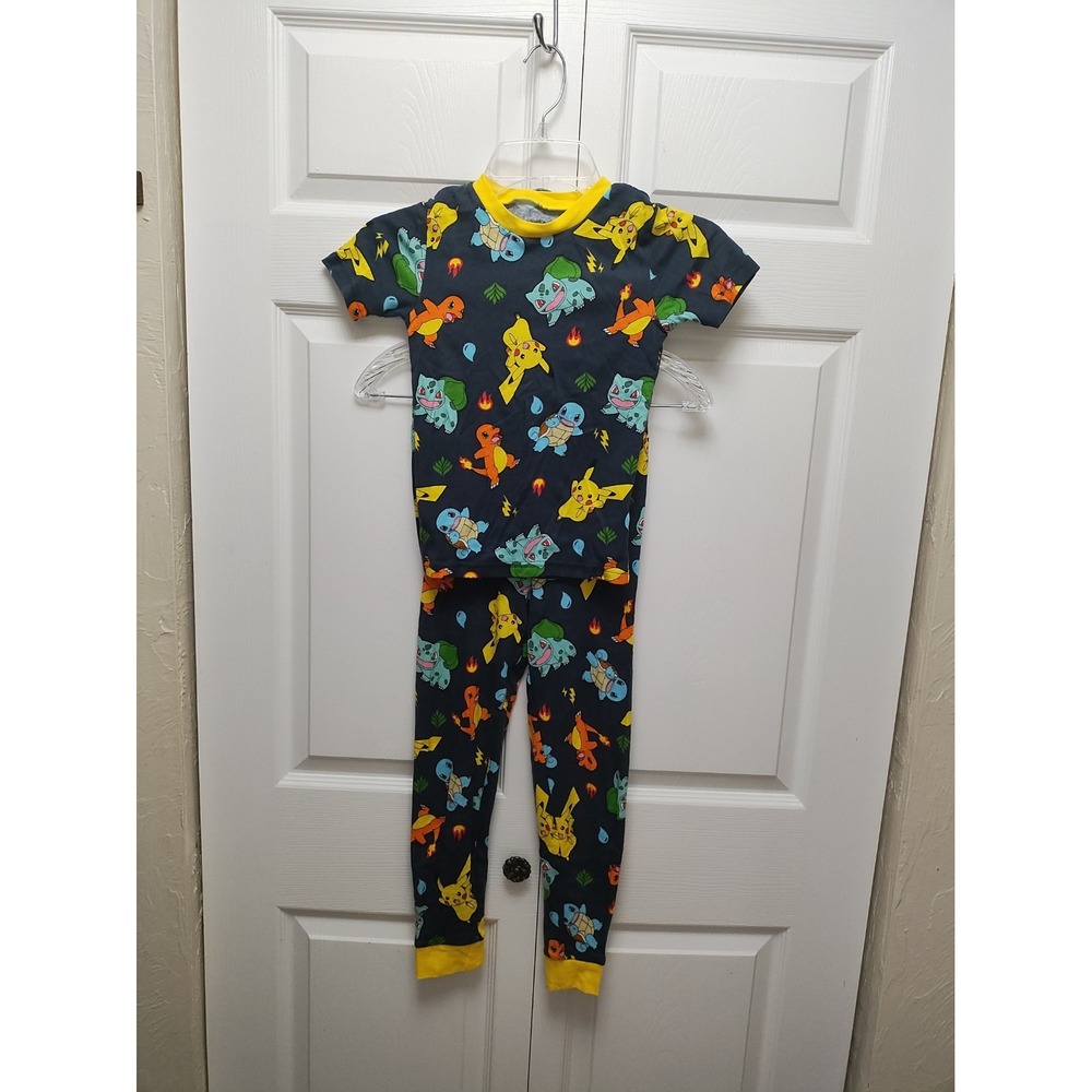Pokemon 2 Piece Pajama Set Size 8